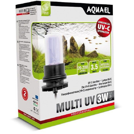Aqua El Multi-UV 3W Стерилизатор для аквариума – интернет-магазин Ле’Муррр