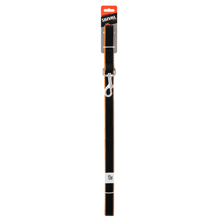 Saival Premium Поводок Цветной край, оранжевые края – интернет-магазин Ле’Муррр
