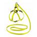 Saival Комплект светоотражающий для собак Рефлекс (поводок + шлейка), жёлтый – интернет-магазин Ле’Муррр