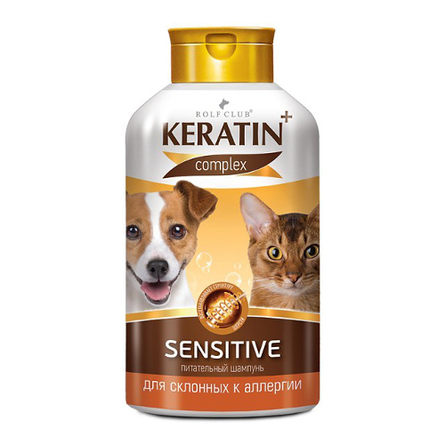 Экопром Keratin Complex+ Sensitive Шампунь для аллергичных кошек и собак – интернет-магазин Ле’Муррр